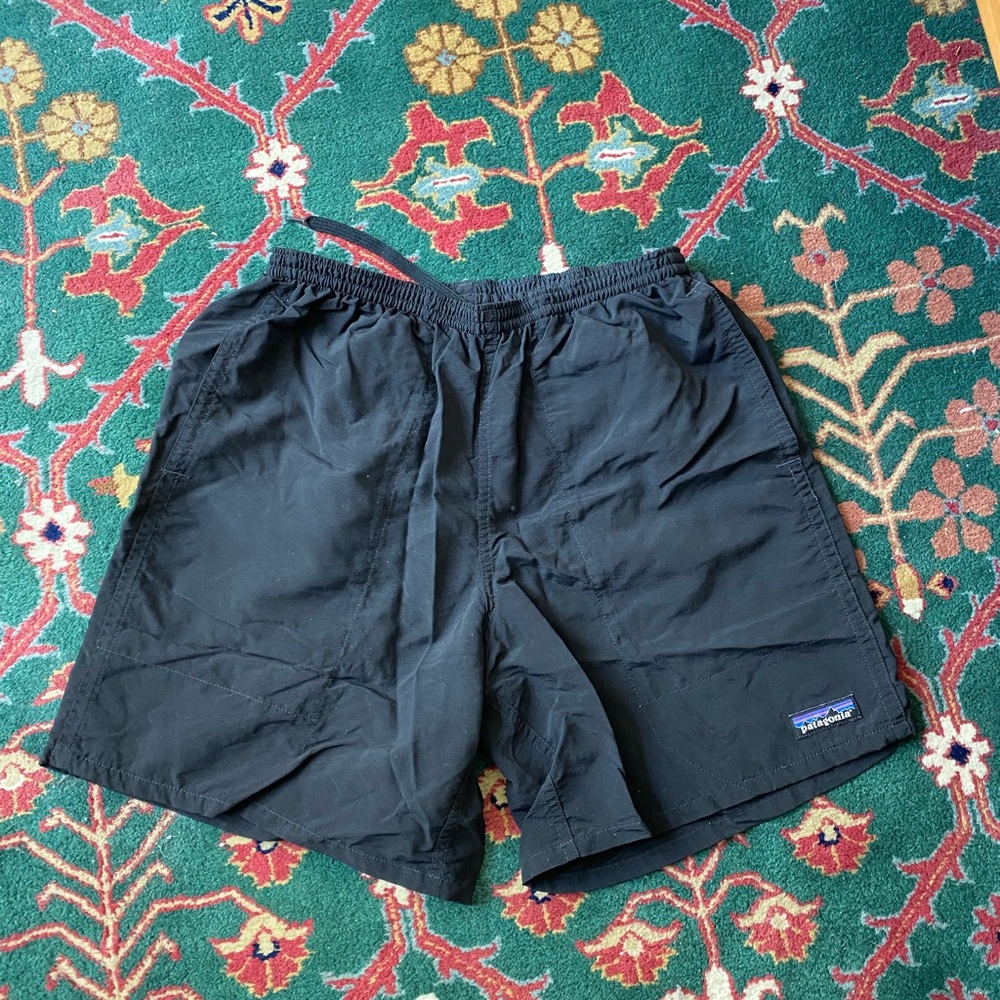 Patagonia men’s baggies, 7” inseam